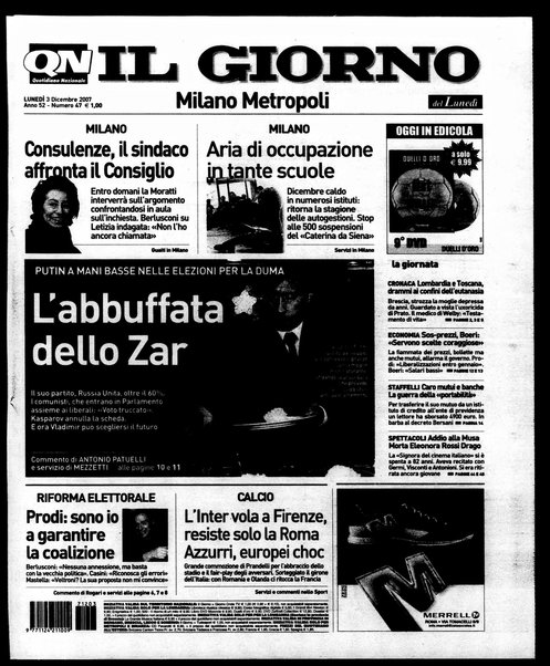 Il giorno del lunedì